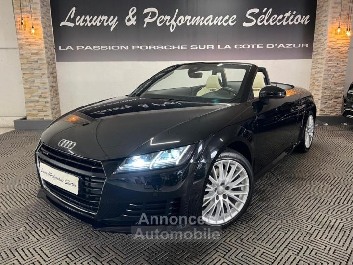 Audi TT Roadster 20 Quattro 230ch S-tronic - 1°main - 28000km - Cuir Exclusive - Echap sport - 1
