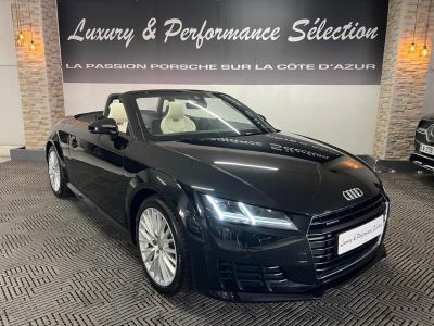 Audi TT Roadster 20 Quattro 230ch S-tronic - 1°main - 28000km - Cuir Exclusive - Echap sport   - 8