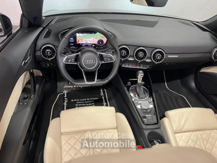 Audi TT Roadster 20 Quattro 230ch S-tronic - 1°main - 28000km - Cuir Exclusive - Echap sport - 13