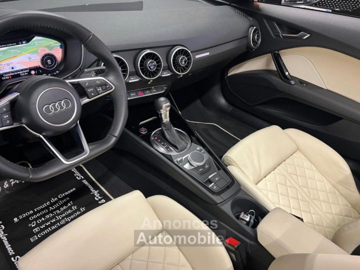 Audi TT Roadster 20 Quattro 230ch S-tronic - 1°main - 28000km - Cuir Exclusive - Echap sport - 15