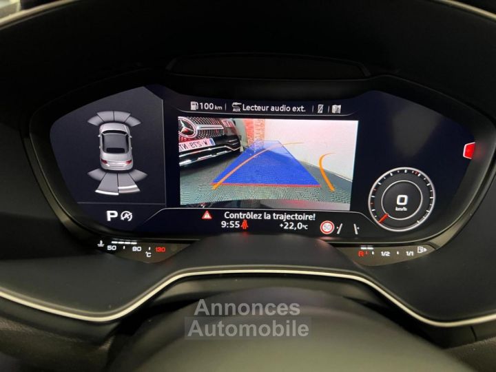 Audi TT Roadster 20 Quattro 230ch S-tronic - 1°main - 28000km - Cuir Exclusive - Echap sport - 16