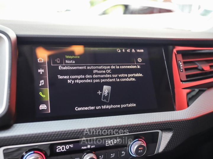 Audi A1 Sportback 10 30 TFSI 110 S-Tronic Advanced 2 BITON CARPLAY - 10