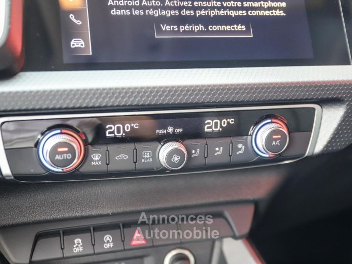 Audi A1 Sportback 10 30 TFSI 110 S-Tronic Advanced 2 BITON CARPLAY - 12