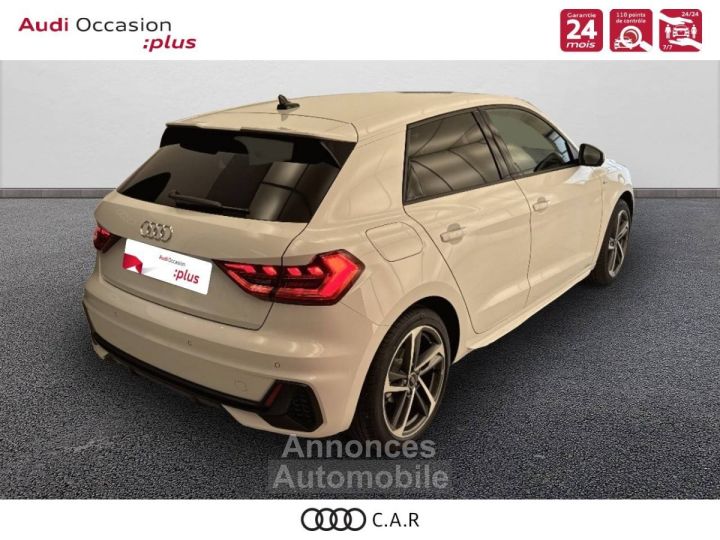 Audi A1 Sportback 30 TFSI 116 ch S tronic 7 S Line Plus - 5