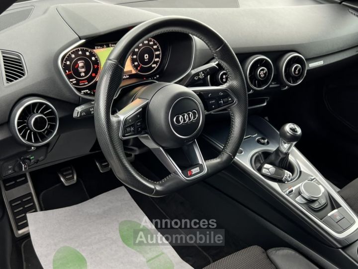 Audi TT COUPE III MK3 COUPE S-LINE 20 TFSI 230 Cv VIRTUAL COCKPIT / CRIT AIR 1 - GARANTIE 1 AN - 25