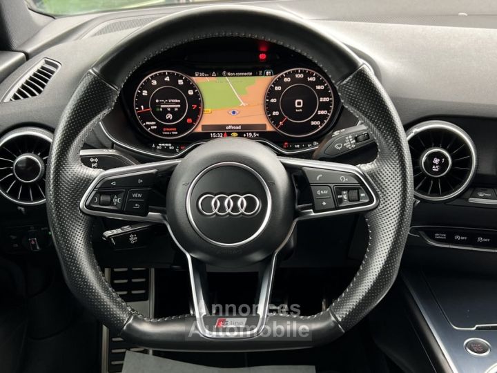 Audi TT COUPE III MK3 COUPE S-LINE 20 TFSI 230 Cv VIRTUAL COCKPIT / CRIT AIR 1 - GARANTIE 1 AN - 27