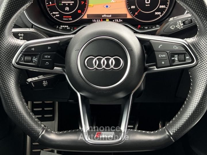 Audi TT COUPE III MK3 COUPE S-LINE 20 TFSI 230 Cv VIRTUAL COCKPIT / CRIT AIR 1 - GARANTIE 1 AN - 28