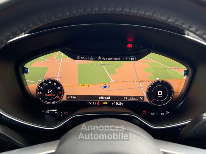 Audi TT COUPE III MK3 COUPE S-LINE 20 TFSI 230 Cv VIRTUAL COCKPIT / CRIT AIR 1 - GARANTIE 1 AN - 30