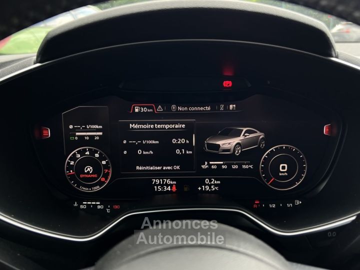 Audi TT COUPE III MK3 COUPE S-LINE 20 TFSI 230 Cv VIRTUAL COCKPIT / CRIT AIR 1 - GARANTIE 1 AN - 32