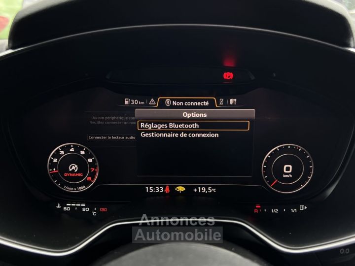 Audi TT COUPE III MK3 COUPE S-LINE 20 TFSI 230 Cv VIRTUAL COCKPIT / CRIT AIR 1 - GARANTIE 1 AN - 33