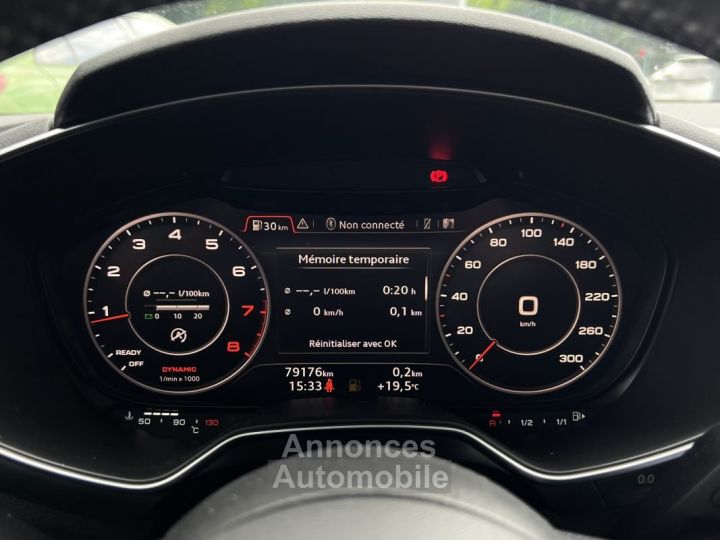 Audi TT COUPE III MK3 COUPE S-LINE 20 TFSI 230 Cv VIRTUAL COCKPIT / CRIT AIR 1 - GARANTIE 1 AN - 34