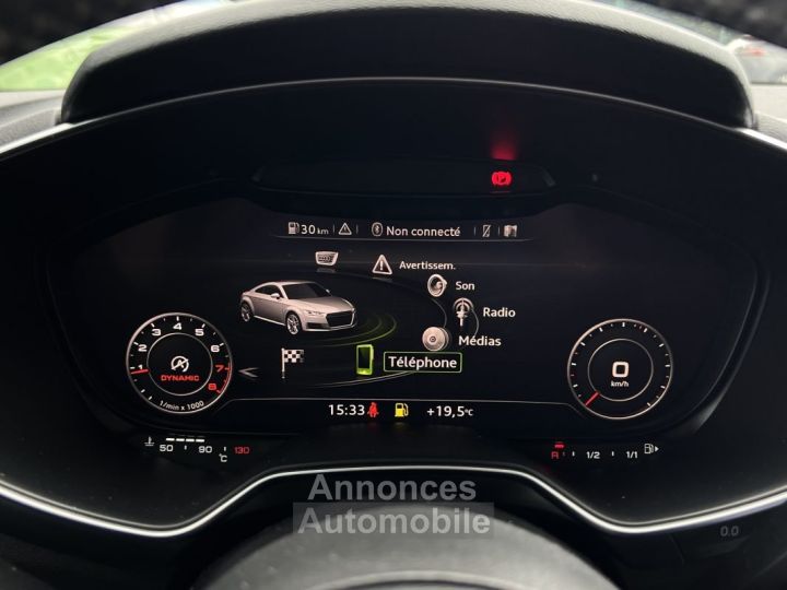 Audi TT COUPE III MK3 COUPE S-LINE 20 TFSI 230 Cv VIRTUAL COCKPIT / CRIT AIR 1 - GARANTIE 1 AN - 35