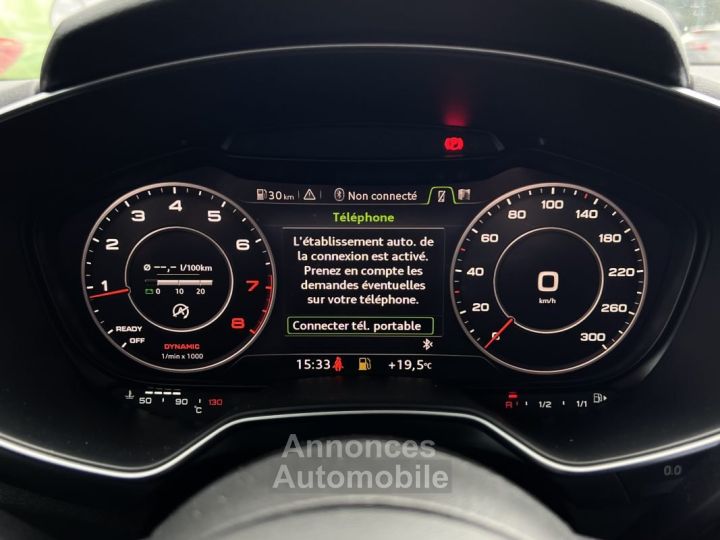 Audi TT COUPE III MK3 COUPE S-LINE 20 TFSI 230 Cv VIRTUAL COCKPIT / CRIT AIR 1 - GARANTIE 1 AN - 36