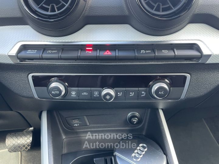 Audi Q2 20 TDI 190 ch S tronic 7 Quattro Design Luxe S-Line / Origine France - 21