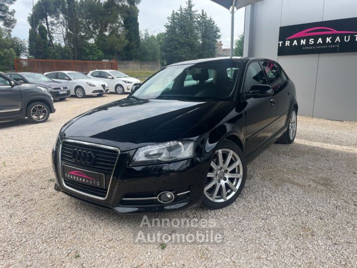 Audi A3 (8P Phase 2) 16 TDI 90ch Sportback Ambition / Origine France - 3