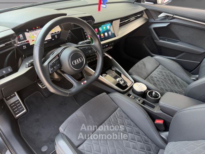 Audi A3 BERLINE 35 TFSI Mild Hybrid 150 S tronic 7 S Line-FR-MATRIX-ALCANTARA-CAMERA-GARANTIE - 10