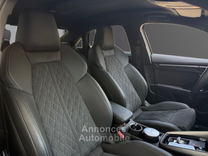 Audi A3 BERLINE 35 TFSI Mild Hybrid 150 S tronic 7 S Line-FR-MATRIX-ALCANTARA-CAMERA-GARANTIE - 11