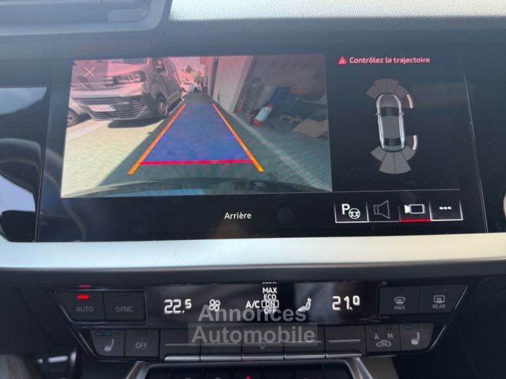 Audi A3 BERLINE 35 TFSI Mild Hybrid 150 S tronic 7 S Line-FR-MATRIX-ALCANTARA-CAMERA-GARANTIE - 17