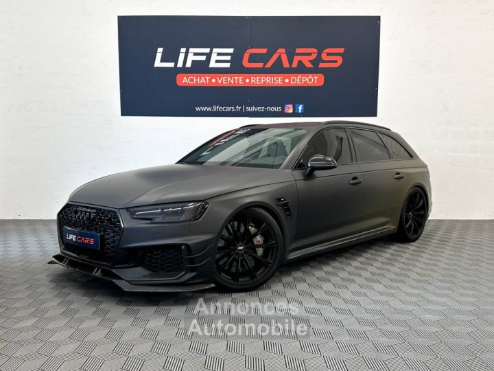 Audi RS4 Avant R ABT 1/50 (B9) 29 V6 TFSI 530ch quattro tiptronic 8 Française entretien covering noir/kaki - 1