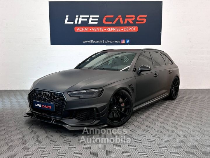 Audi RS4 Avant R ABT 1/50 (B9) 29 V6 TFSI 530ch quattro tiptronic 8 Française entretien covering noir/kaki - 2