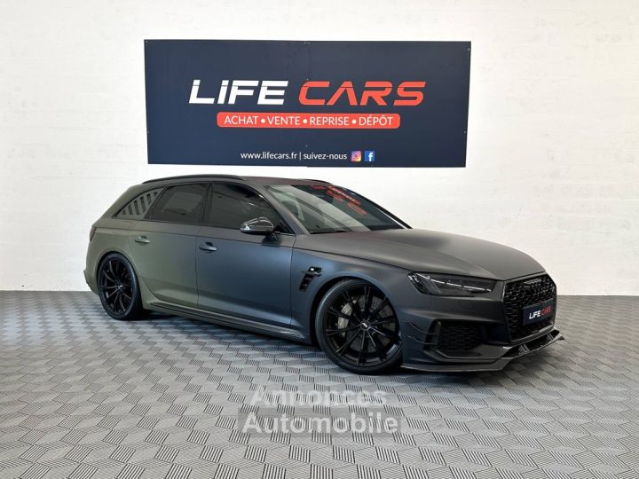 Audi RS4 Avant R ABT 1/50 (B9) 29 V6 TFSI 530ch quattro tiptronic 8 Française entretien covering noir/kaki - 5