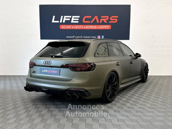 Audi RS4 Avant R ABT 1/50 (B9) 29 V6 TFSI 530ch quattro tiptronic 8 Française entretien covering noir/kaki - 11