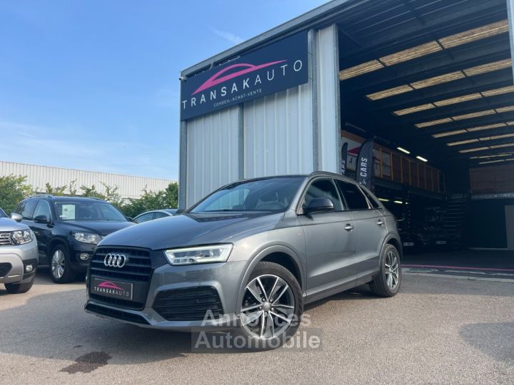 Audi Q3 20 TDI 120 ch Midnight Series - CAM - CLIM AUTO - DRIVE SELECT - 1