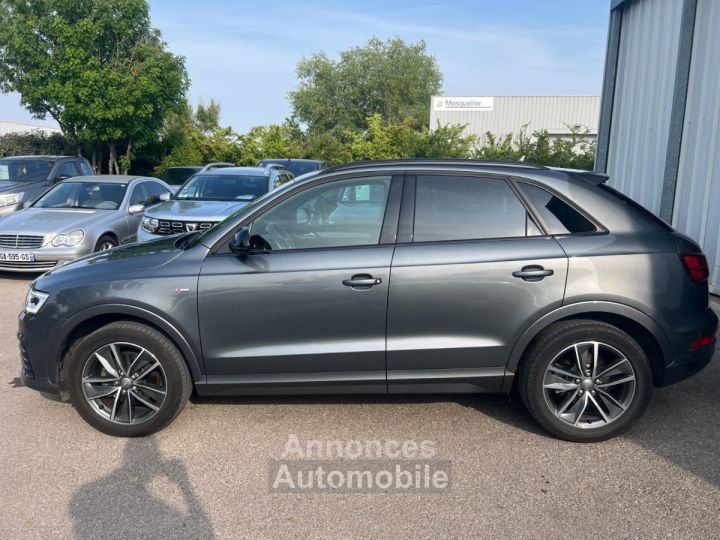 Audi Q3 20 TDI 120 ch Midnight Series - CAM - CLIM AUTO - DRIVE SELECT - 2