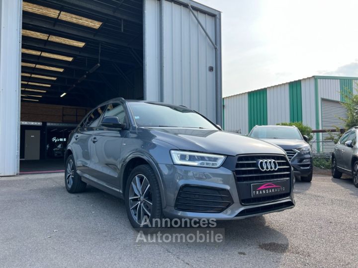 Audi Q3 20 TDI 120 ch Midnight Series - CAM - CLIM AUTO - DRIVE SELECT - 7