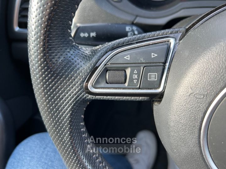 Audi Q3 20 TDI 120 ch Midnight Series - CAM - CLIM AUTO - DRIVE SELECT - 16
