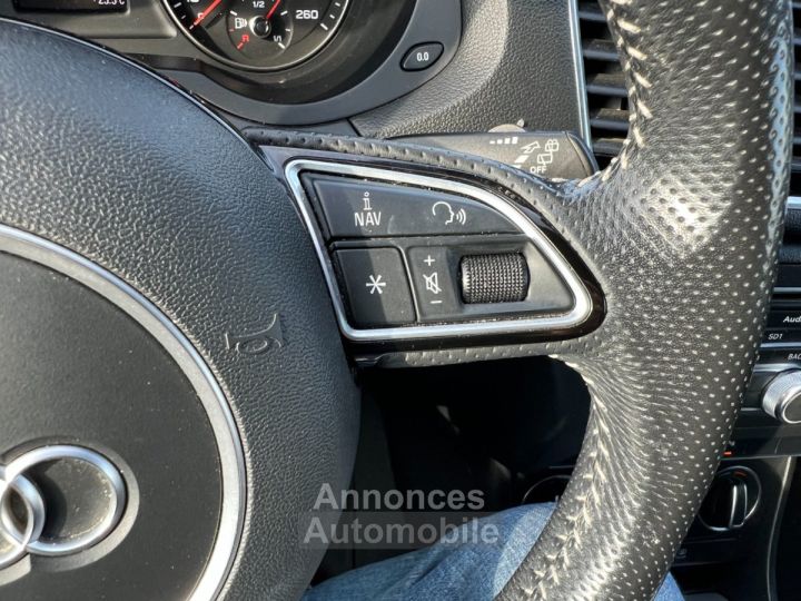 Audi Q3 20 TDI 120 ch Midnight Series - CAM - CLIM AUTO - DRIVE SELECT - 18