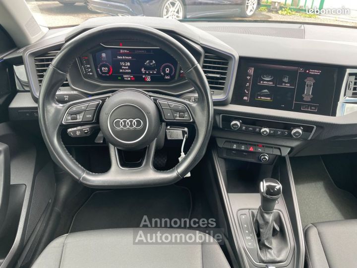 Audi A1 Sportback Advanced TFSI S-Tronic 95 Cv 34200 Km Ambiance LED CarPlay Garantie 6 mois - 8