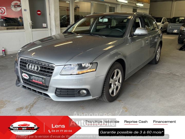 Audi A4 AUTOMATIQUE AVANT 18 120CV / GPS / REGUL / CLIM / JANTES ALU - 1