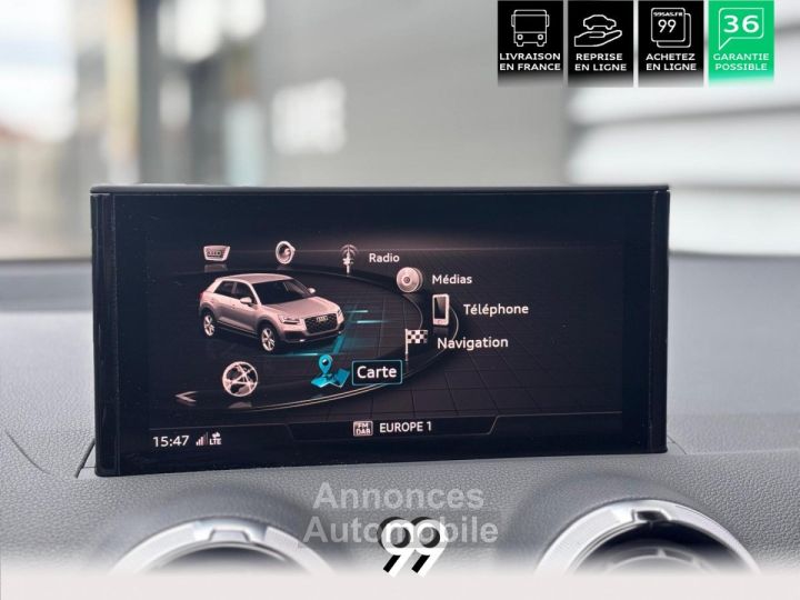 Audi Q2 35 TFSI SONOS PANO LED CUIR VIRTUAL CAMERA LOA LLD CREDIT LIVRAISON - 22
