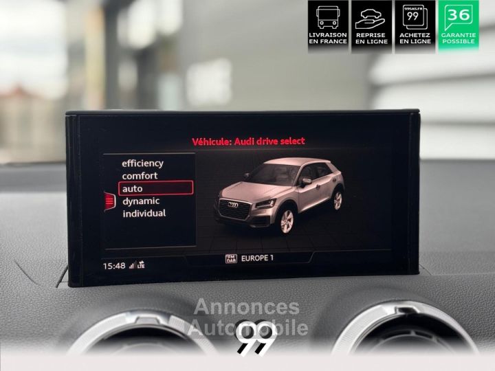 Audi Q2 35 TFSI SONOS PANO LED CUIR VIRTUAL CAMERA LOA LLD CREDIT LIVRAISON - 24