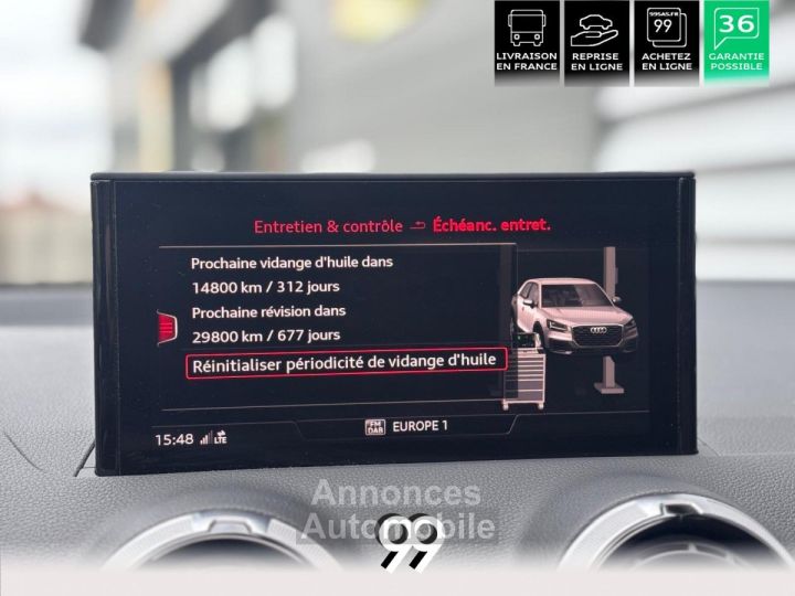 Audi Q2 35 TFSI SONOS PANO LED CUIR VIRTUAL CAMERA LOA LLD CREDIT LIVRAISON - 25