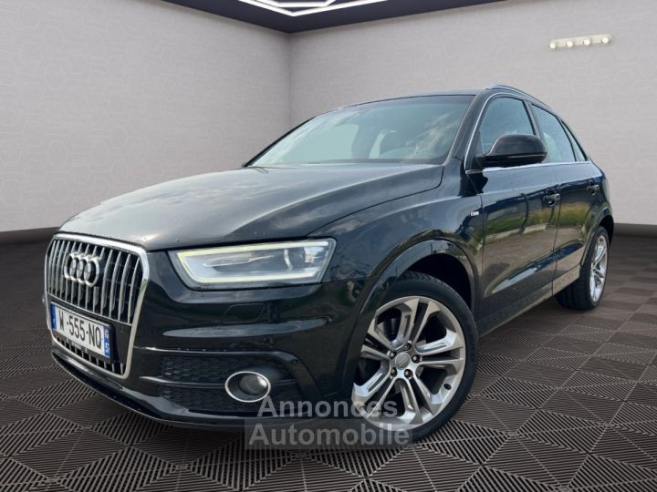 Audi Q3 20 TDI 140 S-LINE QUATTRO S-TRONIC CUIR XENONS GPS - 1
