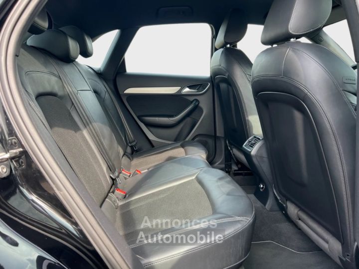 Audi Q3 20 TDI 140 S-LINE QUATTRO S-TRONIC CUIR XENONS GPS - 7