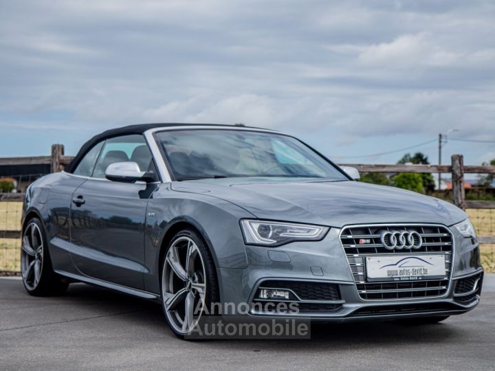 Audi S5 30 TFSI V6 Quattro S-Tronic Cabrio - LEDER - MEMORYSEATS - CAMERA - CRUISECONTROL - XENON - ZETELVENTILATIE - 7