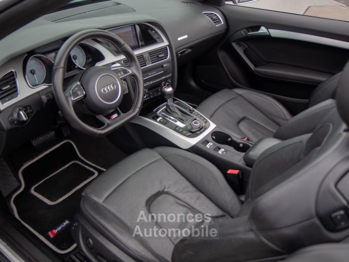 Audi S5 30 TFSI V6 Quattro S-Tronic Cabrio - LEDER - MEMORYSEATS - CAMERA - CRUISECONTROL - XENON - ZETELVENTILATIE - 15