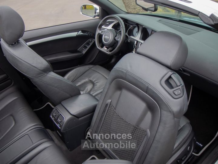 Audi S5 30 TFSI V6 Quattro S-Tronic Cabrio - LEDER - MEMORYSEATS - CAMERA - CRUISECONTROL - XENON - ZETELVENTILATIE - 20