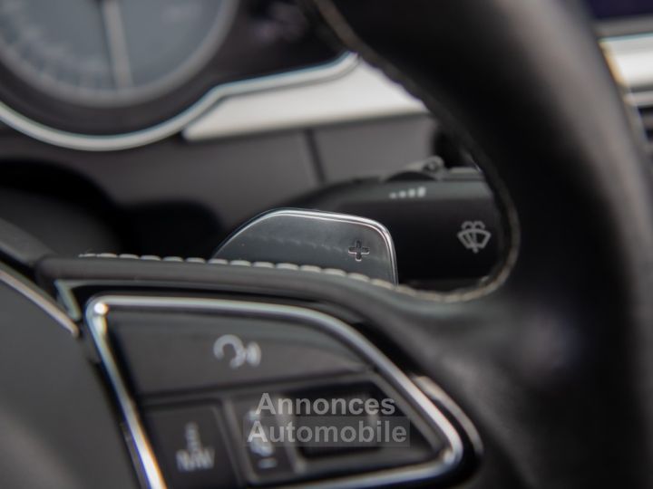 Audi S5 30 TFSI V6 Quattro S-Tronic Cabrio - LEDER - MEMORYSEATS - CAMERA - CRUISECONTROL - XENON - ZETELVENTILATIE - 33