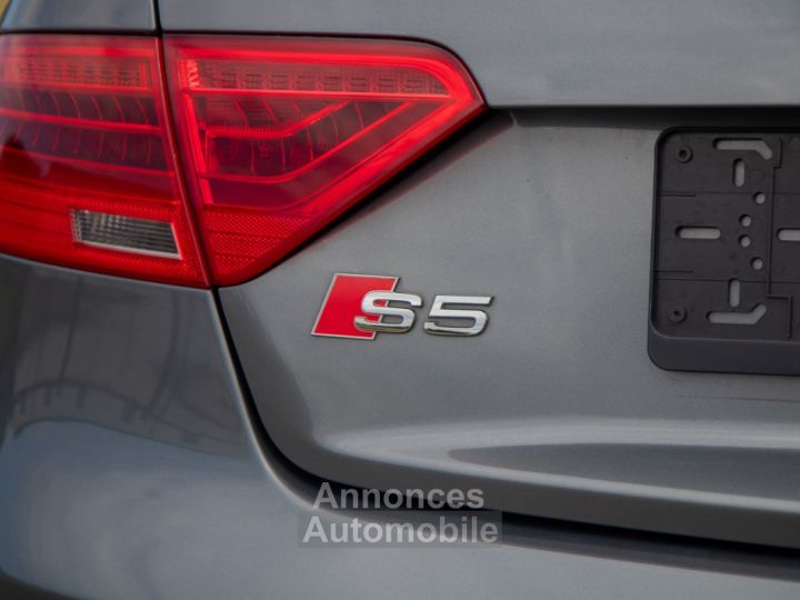 Audi S5 30 TFSI V6 Quattro S-Tronic Cabrio - LEDER - MEMORYSEATS - CAMERA - CRUISECONTROL - XENON - ZETELVENTILATIE - 47