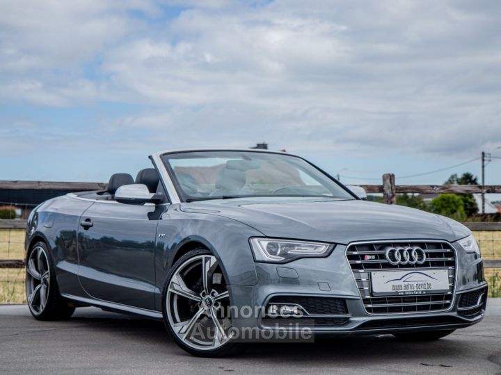Audi S5 30 TFSI V6 Quattro S-Tronic Cabrio - LEDER - MEMORYSEATS - CAMERA - CRUISECONTROL - XENON - ZETELVENTILATIE - 48