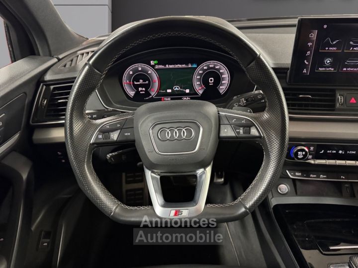 Audi Q5 40 TDI 204 S tronic 7 Quattro S line TOIT OUVRANT FRANCAIS - 14