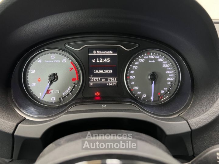 Audi S3 SPORTBACK 20 TFSI 300 Quattro S-Tronic 6 - 9