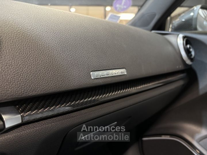 Audi RS3 25 TFSI 367ch QUATTRO SPORTBACK Toit ouvrant - 29