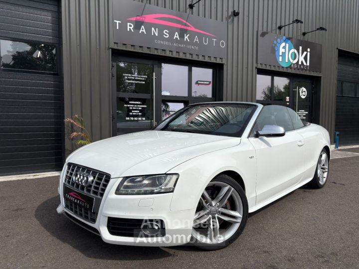 Audi S5 cabriolet v6 30 tfsi 333 quattro s tronic avec sieges chauffant radar avant et arriere climatisation auto echappement sport - 1