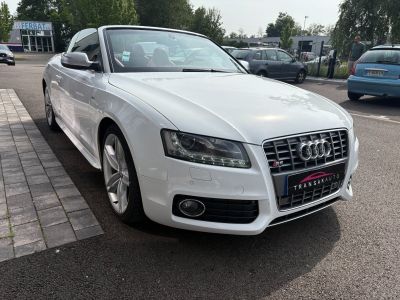 Audi S5 cabriolet v6 30 tfsi 333 quattro s tronic avec sieges chauffant radar avant et arriere climatisation auto echappement sport   - 2