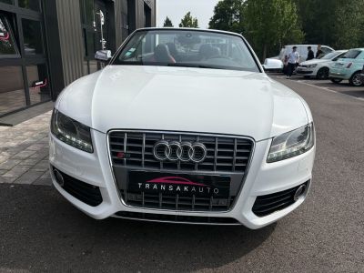 Audi S5 cabriolet v6 30 tfsi 333 quattro s tronic avec sieges chauffant radar avant et arriere climatisation auto echappement sport   - 3